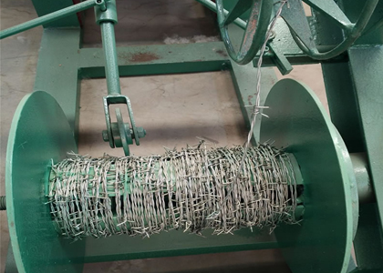 Barbed Wire Machine