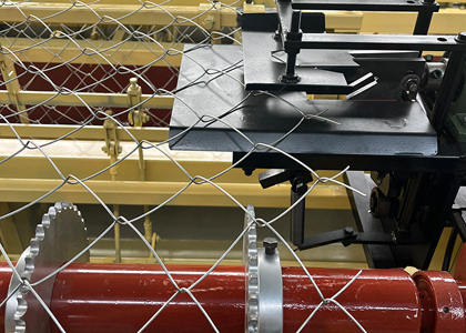 Chain Link Fence Machine