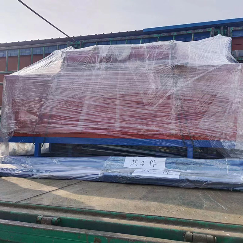 Machine ready for shipment